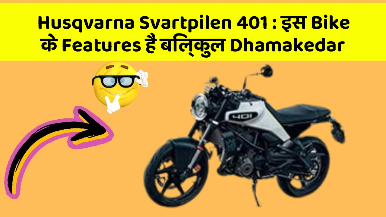 Husqvarna Svartpilen 401: इस Bike के Features हैं बिल्कुल Dhamakedar